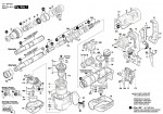 Bosch 3 611 B64 002 Gbh 5-40 Dce Rotary Hammer 230 V / Eu Spare Parts